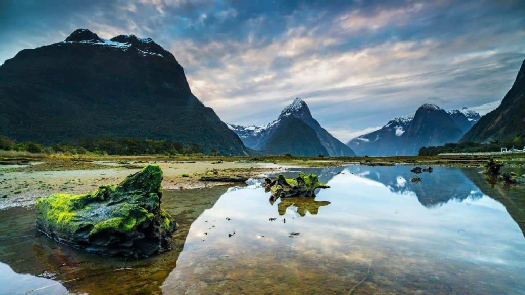 Milford Sound in Fiordland National Park, New Zealand