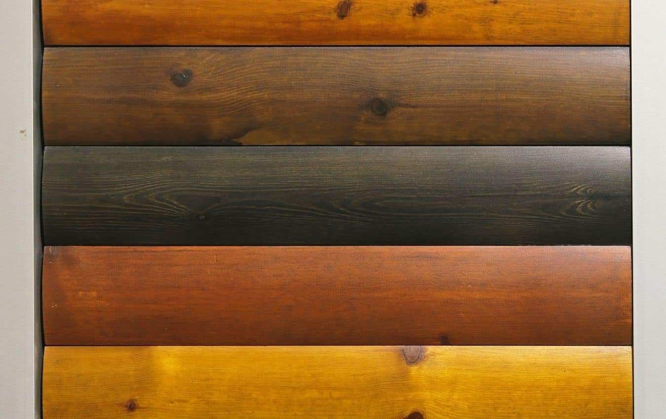 how to stain wood