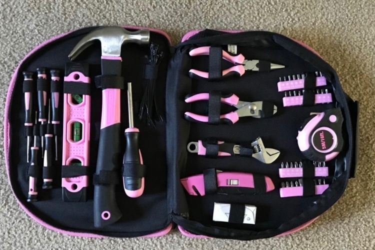 photo of WORKPRO pink Tool Set