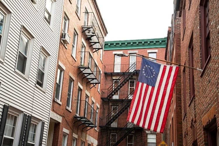 first American Flag