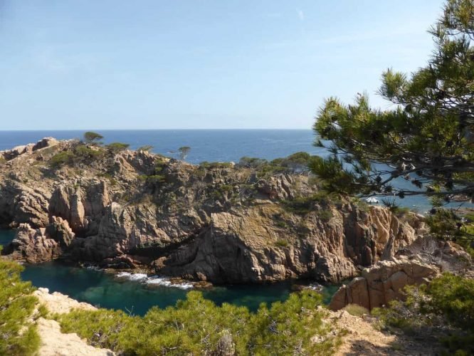 Cala Marquesa in Costa Brava, Spain Cala Marquesa in Costa Brava, Spain