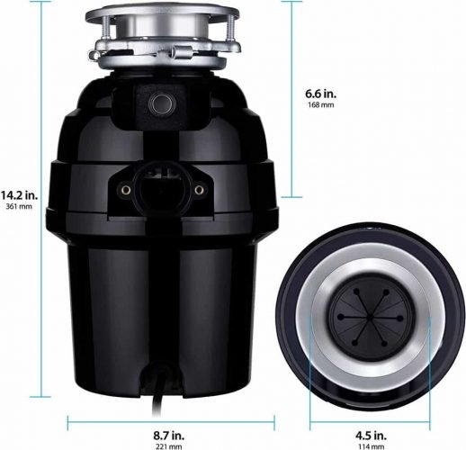 Eco Logic 10-US-EL-9-3B best Garbage Disposal with Removeable Splash Guard Eco Logic 10-US-EL-9-3B best Garbage Disposal with Removeable Splash Guard