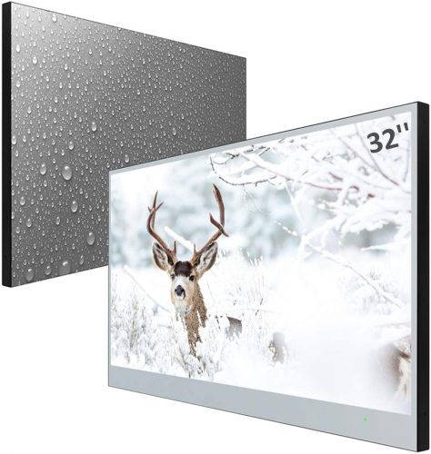 Elecsung 32inch Smart Mirror TV for Bathroom