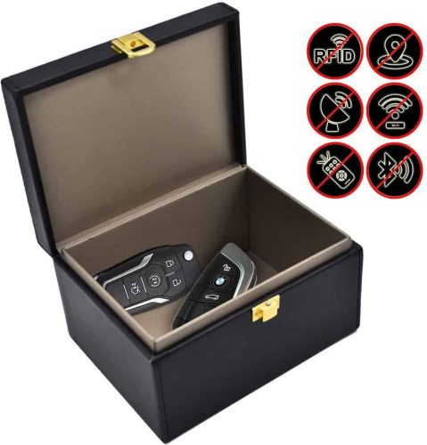 Faraday Key Fob Protector Box, RFID Signal Blocking Box