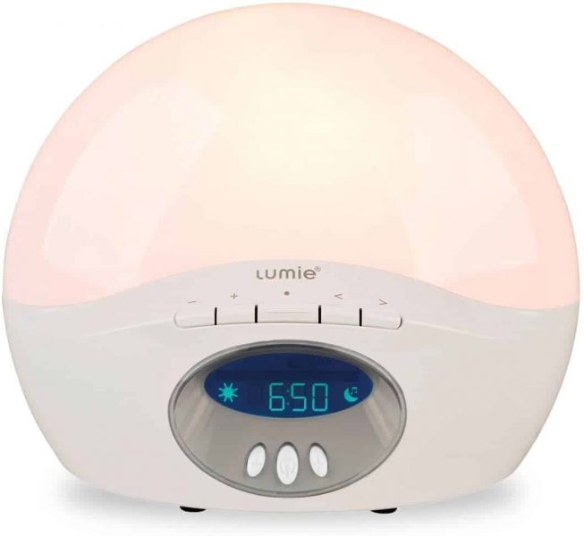 Lumie Bodyclock Active 250 Wake-Up Light, Alarm Clock with FM Radio and Extra Audio Options