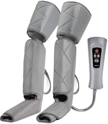 RENPHO Leg Massager for Circulation and Relaxation, Calf Feet Thigh Massage, Sequential Wraps Device with 6 Modes 4 Intensities, Helps to Relax Legs, Gifts for Women Men Mom Dad