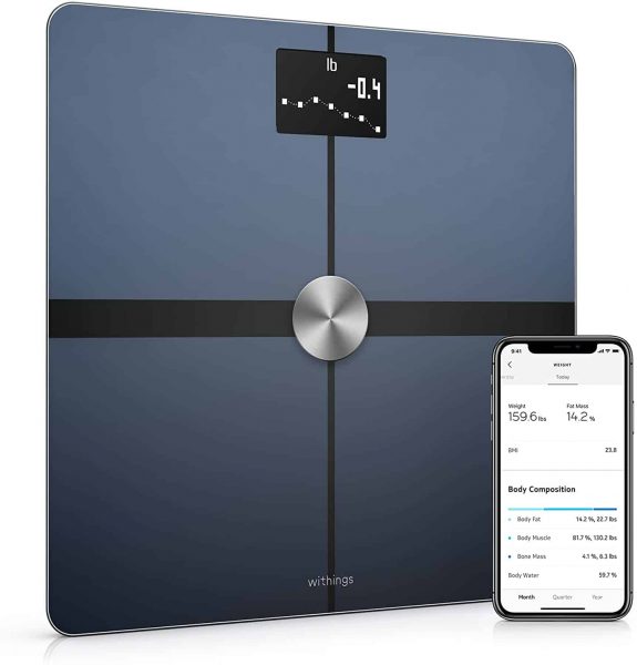 Withings Body+ - Smart Body Composition Wi-Fi Digital Scale with smartphone app