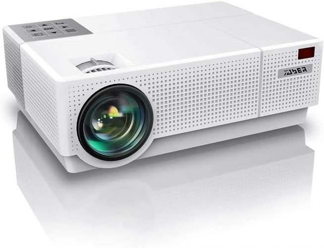YABER Y31 Native 1920x 1080P Projector 7500L Upgrade Full HD Video Projector, ±50° 4D Keystone Correction Support 4K, LCD LED Home Theater Projector Compatible with Phone,PC,TV Box,PS4 (White) YABER Y31 Native 1920x 1080P Projector 7500L Upgrade Full HD Video Projector, ±50° 4D Keystone Correction Support 4K, LCD LED Home Theater Projector Compatible with Phone,PC,TV Box,PS4 (White)